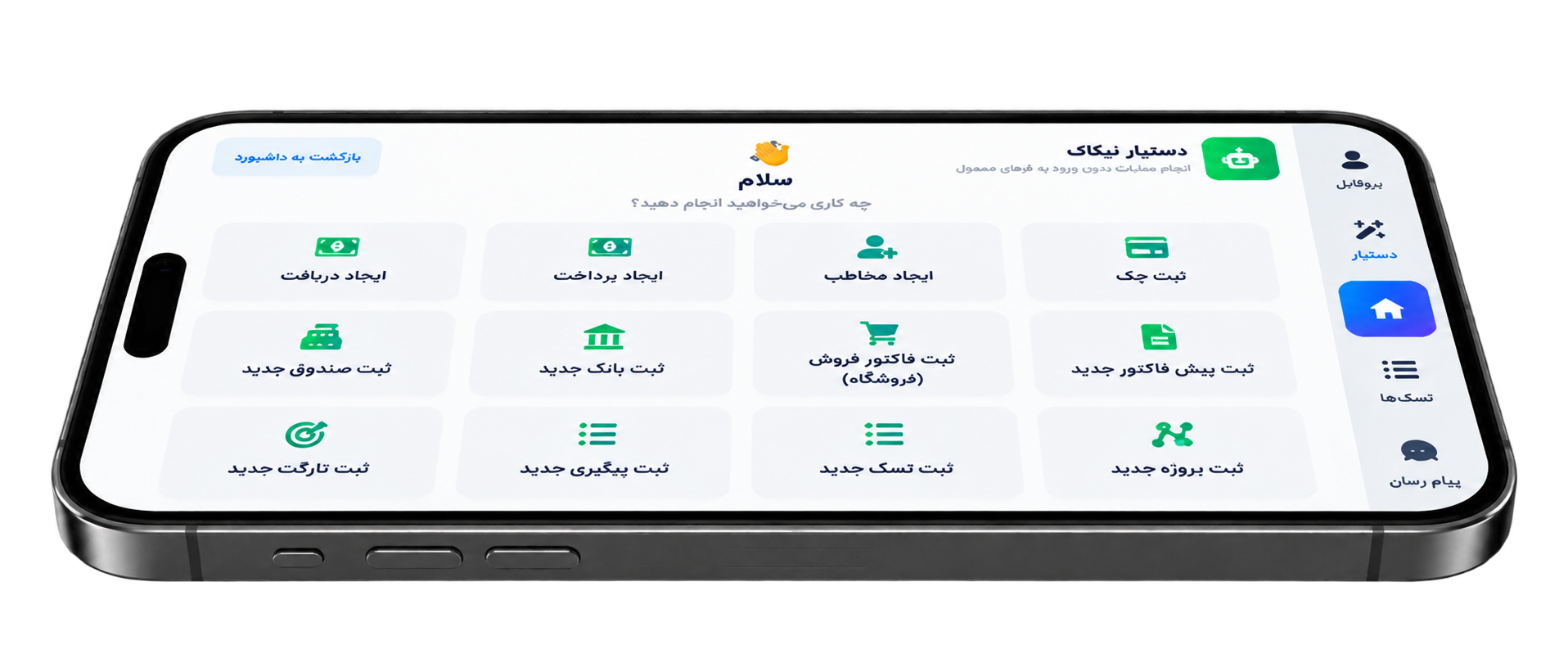 Nibaak all-in-one business management dashboard